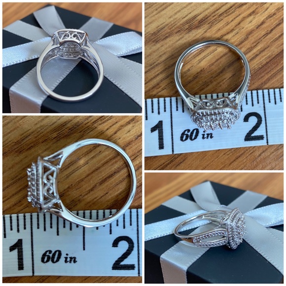 ❤️1/10cttw Diamond Ring SIZE 7 - Picture 8 of 8